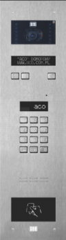 INSPIRO 8+ Panel domofonowy  (Centrala Master), do instalacji cyfrowych do 1020 lokali, ACO